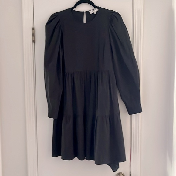 Sea New York Tunic Mini Cotton Dress in Black Size 0 - Picture 5 of 12